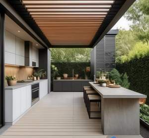 <span class=keywords><strong>Cuisine</strong></span> extérieure moderne Petites armoires MDF Barbecue à gaz en acier inoxydable avec <span class=keywords><strong>plan</strong></span> <span class=keywords><strong>de</strong></span> <span class=keywords><strong>travail</strong></span> laqué Évier en acrylique <span class=keywords><strong>Plan</strong></span> <span class=keywords><strong>de</strong></span> <span class=keywords><strong>travail</strong></span> en acier inoxydable - Product Image 3