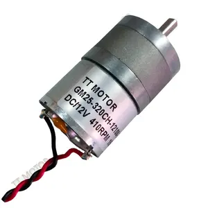 중국 TTmotor 150 rpm dc 브러시 기어드 모터