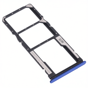 Bandeja de Tarjeta SIM Dual Cut Azul para Redmi 10C, Pieza de Repuesto - Product Image 2