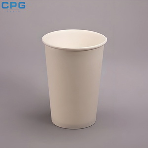 Bulk OEM Custom Eco-Friendly Compostable Biodegradable Food Grade Paper <b>Cups</b> <b>8oz</b> 12oz 16oz Single Wall Double Wall - Product Image 1