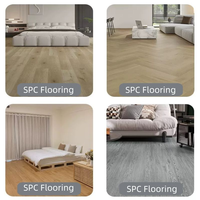 Suelo SPC de 1220x184 mm con Aspecto de Roble Natural, Núcleo Rígido Estable para Hogar, Apartamento, Oficina y Suministro al por Mayor