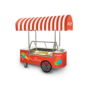<strong>Food</strong> Truck Display Electric Ice Cream Display <strong>Stand</strong> for Sale - Product Image 1