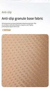 Nieuwe Universele Vier Seizoenen Napa Lederen Autostoelhoezen, Duurzaam, Geperforeerd, Ademend En Vuilbestendig. - Product Image 6