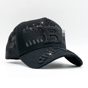 Cappellini da baseball in pelle scamosciata originali e nuovi all'ingrosso Gorras Thirty-One 31 con ricamo stampato, popolare cappello messicano - Product Image 1