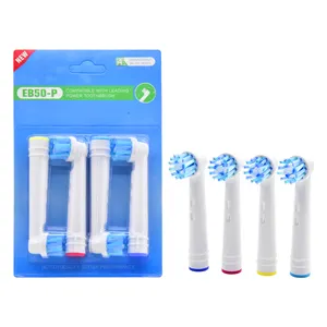 Eb50-P Oral Plastic Sonic Care Tête de brosse à dents de remplacement amovible Tête de brosse à dents électrique