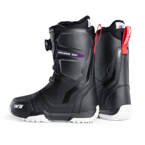Scarponi da Snowboard All-Mountain Personalizzati a Calzata Rapida per Uomo/Donna con Interno Termoformabile e Soletta Ammortizzante Rimovibile per Rafting sulla Neve - Product Image 4