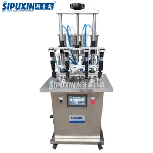 4 Nozzles perfume vacuum filling machine perfume making machine