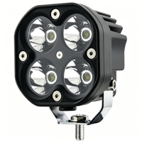3 Inch 40W Square LED Work Light IP68 Waterproof 12-48V Auxiliary Driving Lamp for Offroad Car Truck Forklift Machinery
