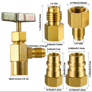 Manchon de valve BVP-31 pour conversion R12 vers R134A, 7/16 pouces, pour rénovation et mise à niveau de la climatisation et de la réfrigération - Product Image 3