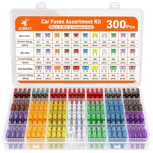 Kit <span class=keywords><strong>de</strong></span> fusibles automobiles ATO/ATC 1A-40A, jeu <span class=keywords><strong>de</strong></span> fusibles à lame standard, mini et micro pour camping-car, véhicule, camion, marine, bateau, yacht - Product Image 1