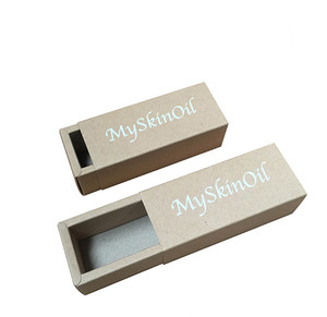 กล่องกระดาษคราฟท์ราคาประหยัด ดีไซน์แบบลิ้นชัก สำหรับใส่ของขวัญ - Product Image 3