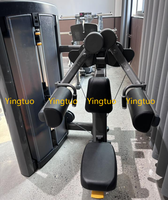 Presse de poitrine presse à épaulettes et augmentation latérale charge de goupille sélectionnable équipement de gymnastique commercial véritable Machine en acier Leader