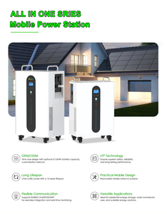 Sortie ca 220V 5000W batterie de centrale électrique portable 51.2V 300AH 15KWH Lithium LiFePO4 générateur solaire Camping extérieur ESS Bank - Product Image 4