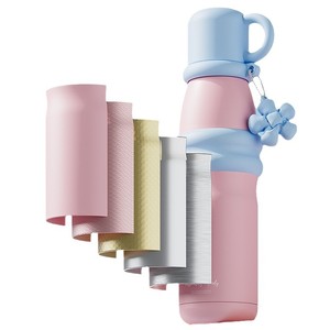 Modern Starry Sky 550ml Insulated Water Bottle 316 Stainless Steel Dual-Drink Travel Cup Outdoor Office Use - Product Image 3