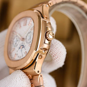 Reloj Mecánico Automático de Lujo Multifunción de Acero Inoxidable con Cristal de Espejo, Resistente al Agua hasta 100 m, Luminoso, de 40 mm - Product Image 6