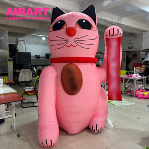 Chat gonflable pour événement publicitaire, <span class=keywords><strong>location</strong></span> pour entreprise de divertissement, accessoire - Product Image 1