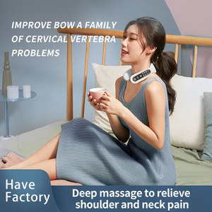 Masajeador de Cuello Eléctrico Inalámbrico con Batería, Masajeador de Cuello y Hombros, Instrumento Inteligente para Masaje de Cuello - Product Image 6