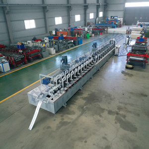 Machine de charpente métallique à moitié fendue en acier galvanisé 41*21mm ligne de production de montage solaire fabricant prix d'usine - Product Image 1