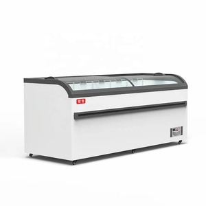 Nevera de acero inoxidable para congelador, expositor de pescado y mariscos frescos - Product Image 6