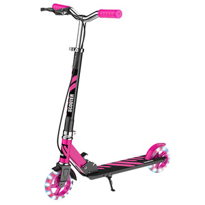Safe Premium Children's <strong>Scooter</strong> Kids 2 <strong>Big</strong> PU Light up Wheels Portable Lightweight Foldable Kids' Kick <strong>Scooter</strong> With Rear Brake - Product Image 3