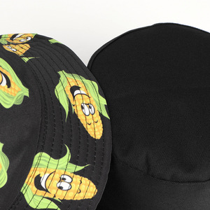 Chapeau Bob Unisexe Imprimé Légumes Impression Numérique Extérieur Printemps Été Polyester Toile Pour Hommes Femmes Étudiants - Product Image 4
