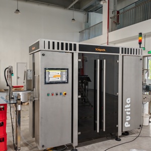 Équipement de recyclage des bouteilles en verre pour l'industrie de la bière - Machine d'inspection des bouteilles vides EBI / Inspecteur, moteur principal de lavage pour brasserie - Product Image 3