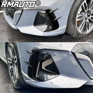 Aileron latéral de pare-chocs avant G60 noir brillant style M-Sport Air Blade Tuning pour BMW Série 5 G60 2024+ Accessoires auto - Product Image 4