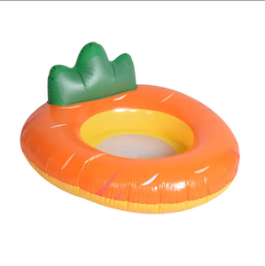 Flotteur de <span class=keywords><strong>piscine</strong></span> gonflable en PVC personnalisé pour enfants et adultes, carotte, extérieur, épaissi - Product Image 1