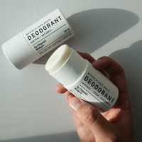 Tube de déodorant en papier biodégradable en gros, emballage en carton kraft écologique pour baume à lèvres