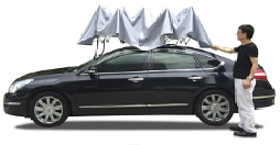 Cubierta para Estacionamiento de Automóviles de Alta Calidad, Resistente al Sol, Sombrilla Automática para Automóviles, Garajes, Toldos y Cocheras, Protección Exterior para Automóviles, Fibra de Vidrio - Product Image 2