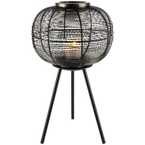 Classic Design Iron <b>Tealight</b> Candle <b>Holder</b> with Three Lag Stand for Tabletop Use Wedding Party and Festive Home Decoration - Product Image 1