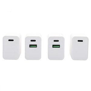Bloc de chargeur mural USB C compatible 20W <span class=keywords><strong>2</strong></span>-Pack Dual Port PD Power Delivery Fast Type C Charging Block Plug Wall charger - Product Image 2