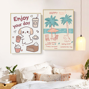 <span class=keywords><strong>Poster</strong></span> e Stampe Personalizzate su Tela con Cartoni Animati per Decorazione di Casa, Ufficio e Hotel - Product Image 1