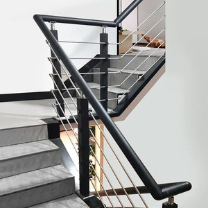 <span class=keywords><strong>Balustrade</strong></span> extérieure de câble <span class=keywords><strong>d</strong></span>'<span class=keywords><strong>acier</strong></span> inoxydable <span class=keywords><strong>en</strong></span> métal de maison moderne Offre Spéciale conçoit la <span class=keywords><strong>balustrade</strong></span> noire de <span class=keywords><strong>fil</strong></span> de balcon - Product Image 4