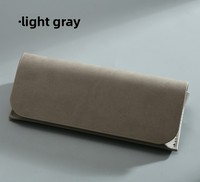 Grosir Pabrik Dompet Kecil Persegi Panjang Warna-warni Berlapis Minyak, Tempat Kacamata Kulit Keras Magnetik, Dapat Dicetak