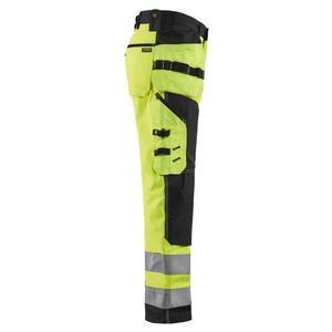 Blaklader-156725173399C156 Hi-Vis softshell กางเกงช่างฝีมือ Hi-Vis สีเหลือง/สีดำ-7330509405727ชุดทำงาน HI-VIS - Product Image 4