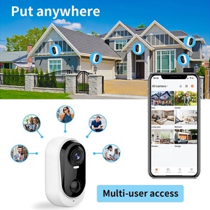 Caméra de <span class=keywords><strong>surveillance</strong></span> intelligente à batterie basse consommation 3MP, vision nocturne couleur, caméra sans fil à batterie basse consommation 3MP - Product Image 5