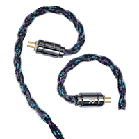 YONGSE Alpine HiFi Audio 4 brins 6N OOC argent plaqué cristal cuivre écouteur mise à niveau câble haute pureté PVC veste combinaison