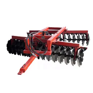 Farm tractor 3 point offset disc harrow 12 14 cultivator hand tractor 4ft disc plow