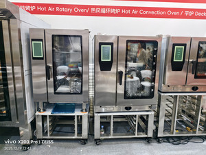 เตาอบไอน้ำอัจฉริยะไฟฟ้าระดับมืออาชีพ สำหรับเชิงพาณิชย์ 6 ถาด 10 ถาด 20 ถาด ราคา - Product Image 5