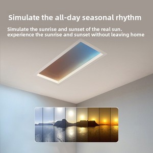 Lámpara de <span class=keywords><strong>Techo</strong></span> con Luz Natural Clear Sky, Diseño Integrado de Cielo Azul Claro y Nubes Blancas, Control por Aplicación Mijia, LED - Product Image 4
