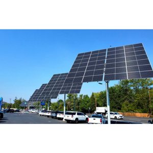 Sistema di tracciamento del pannello solare singolo Post Controller di tracciamento solare ad asse singolo Tracker solare - Product Image 2