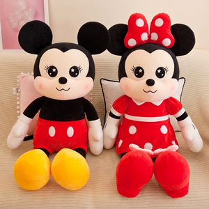 Muñeco de Peluche Súper Suave de <span class=keywords><strong>Mickey</strong></span> <span class=keywords><strong>Mouse</strong></span> y Minnie con Relleno de Algodón PP de 31cm-50cm, Regalo de Boda, Venta al Por Mayor - Product Image 1
