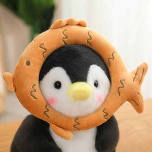 Pingüino de peluche barato, juguetes de dibujos animados, té de la leche, muñeco de pingüino, juguetes de peluche, muñeco de niña, lindo regalo de cumpleaños, pingüinos de peluche - Product Image 6