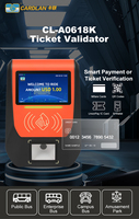 Terminal de contrôle d'accès Android prenant en charge NFC et QR Code Validator Tourniquet Vaildator avec contrôle de relais
