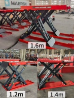Trihero Prix usine 4000 kg Meilleures ventes 1200mm 1400mm 1600mm Élévateur à ciseaux hydraulique mobile pour voitures à vendre