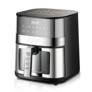 Friteuse à <span class=keywords><strong>air</strong></span> RAF R.5277 5.0L 1400W avec écran tactile, commandes guidées, chauffage rapide, circulation d'<span class=keywords><strong>air</strong></span> à 360°, 80 à 200°C, 60 min, VDE, pour repas variés - Product Image 4