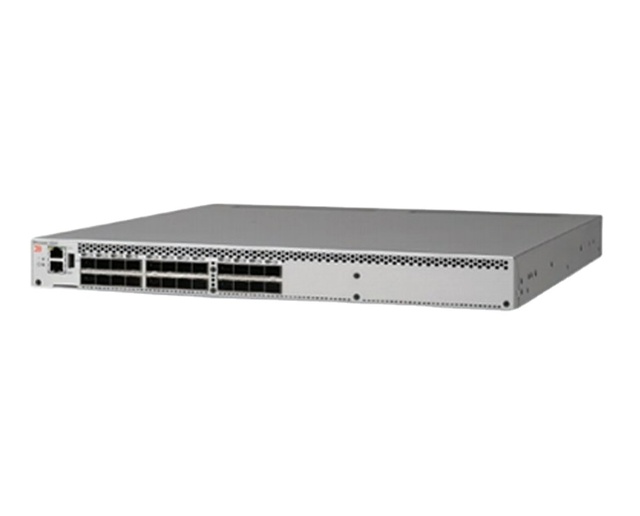 Brocade 6505 16Gbps Fibre Channel SAN Switch, 24-Ports (12 active), 1U Rackmount, with PoD and Auto-Sensing