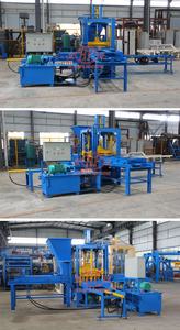 Matériaux de construction automatiques en ciment Hallow Bocks Fabrication de briques Pavé en béton Moule Machine de fabrication de carreaux - Product Image 3