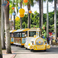 Tren Eléctrico Turístico sin Rieles para Niños y Adultos, Atracciones de Parque de Diversiones, en Venta